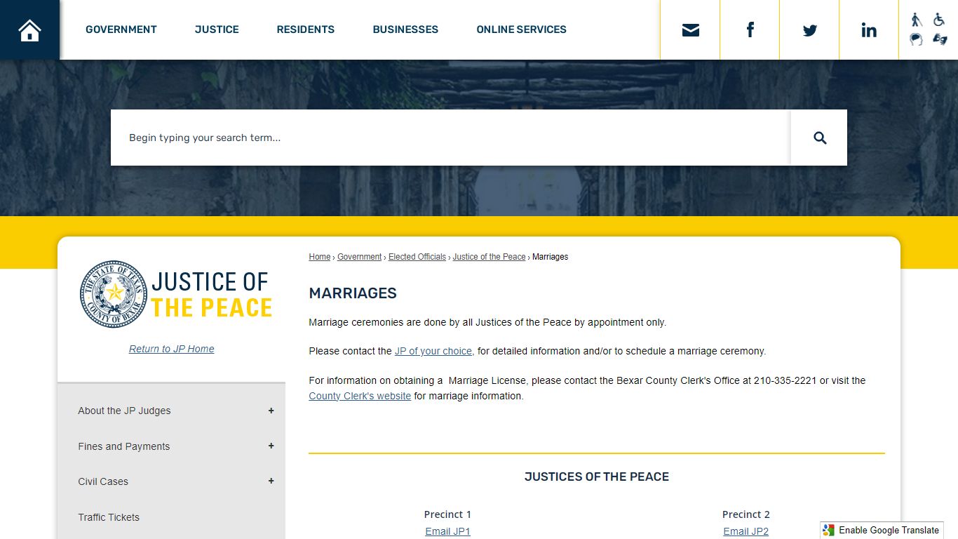 Marriages | Bexar County, TX - Official Website