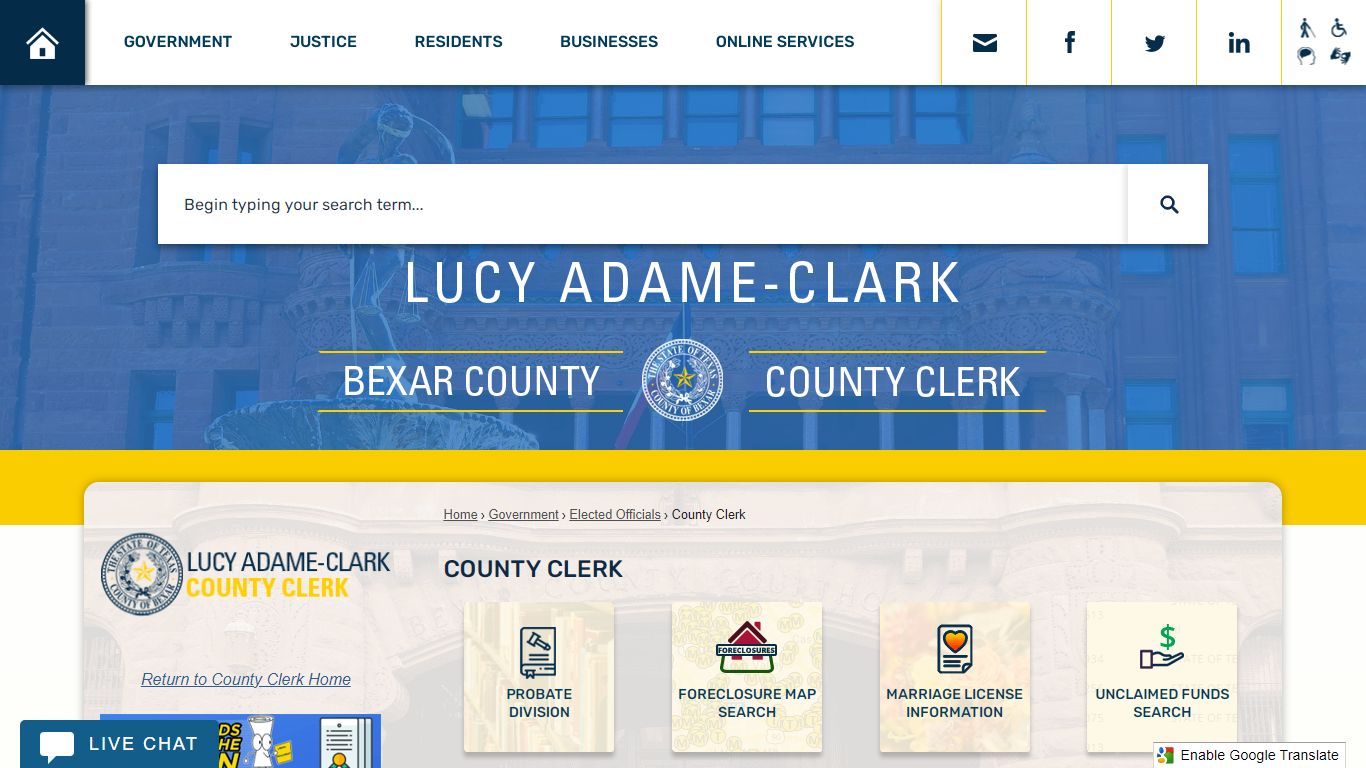 County Clerk | Bexar County, TX - Official Website